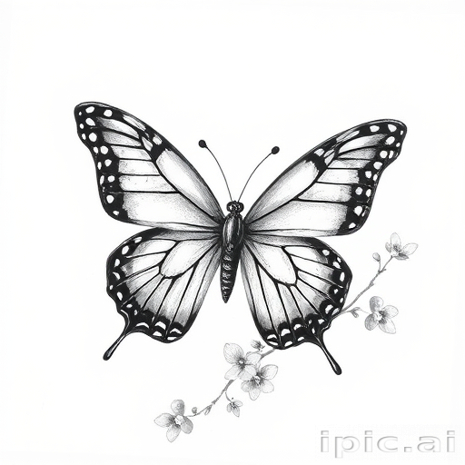 butterfly images drawing
