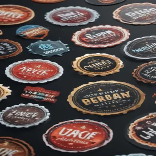 stickers mockup
