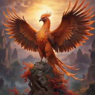 phoenix bird wallpaper