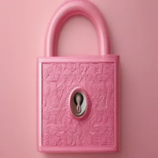 pink lock screen wallpaper