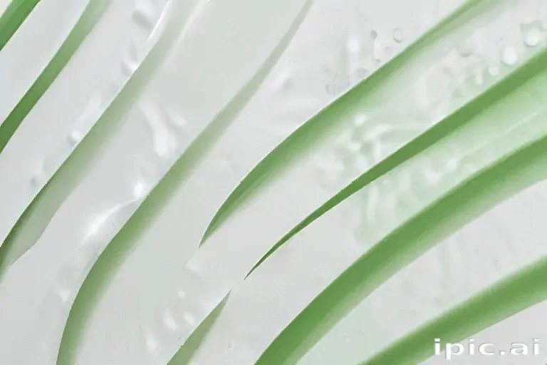 white and green background