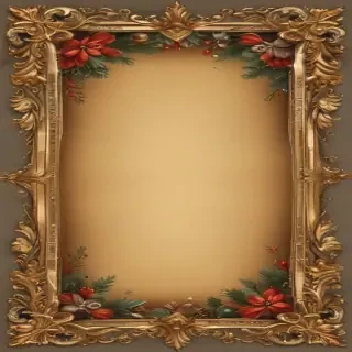 frame clipart christmas