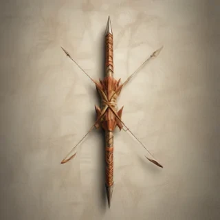 drawn arrow