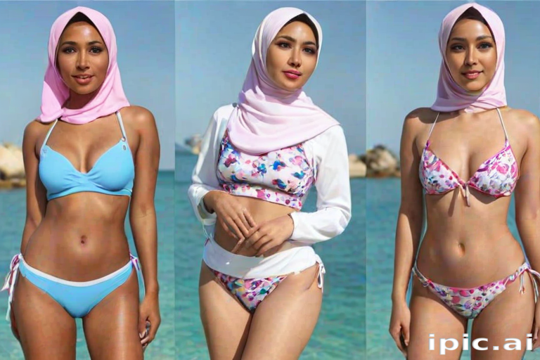 ai hijab bikini