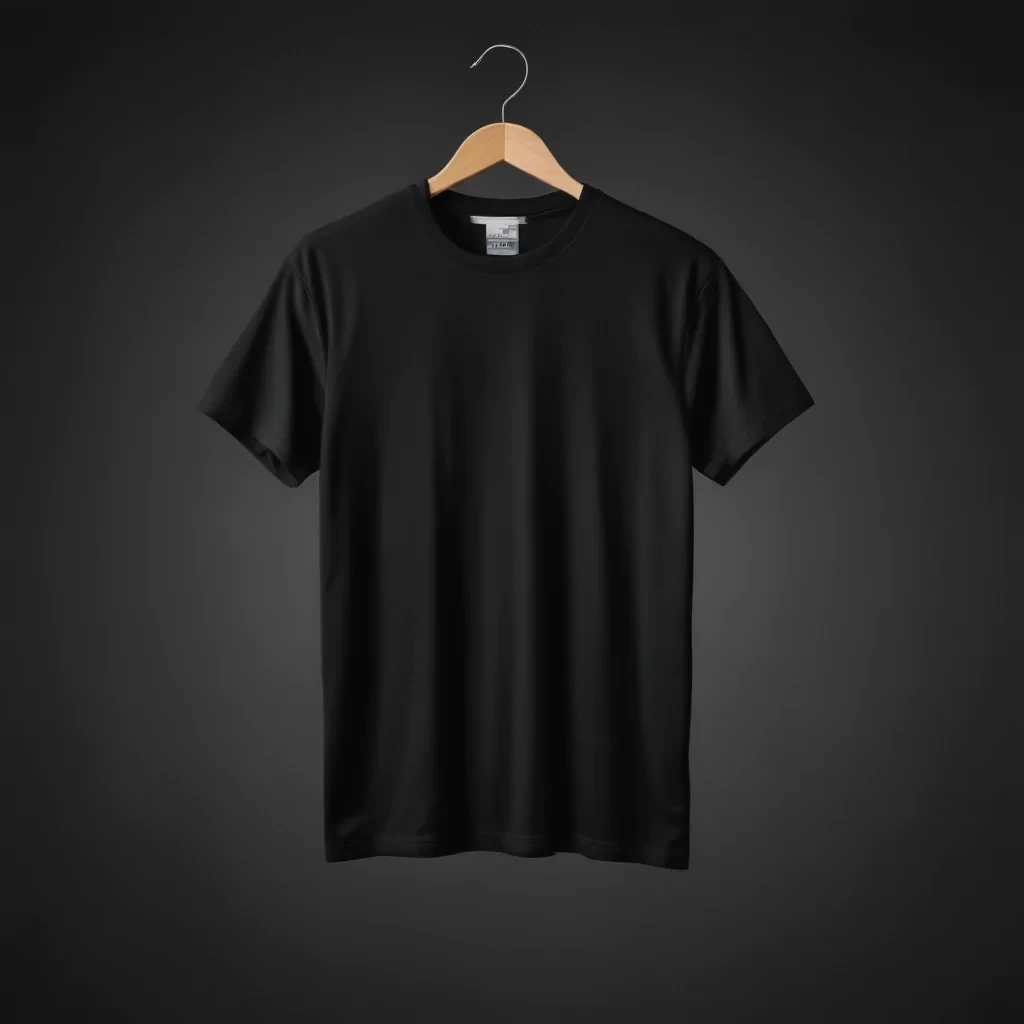 black t-shirt png