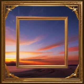 golden frame border