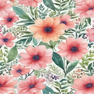 watercolor flower background