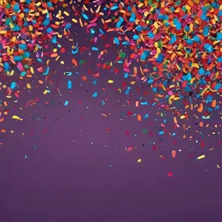 confetti vector
