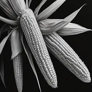 corn drawing