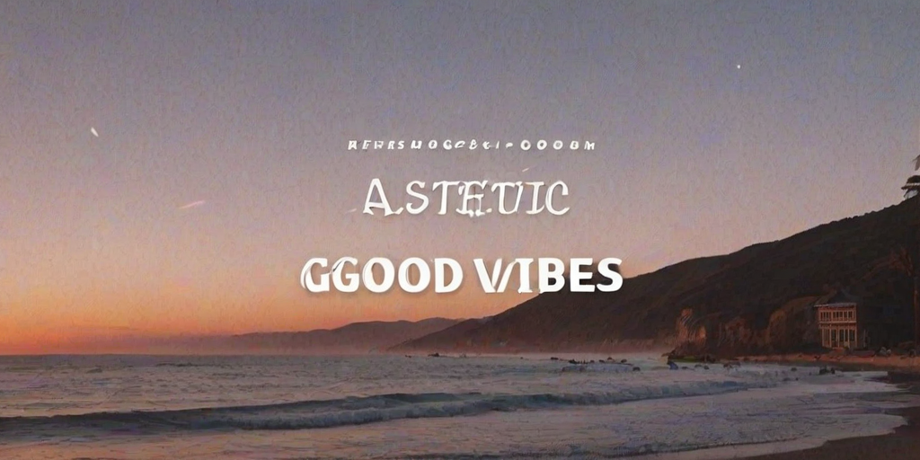 aesthetic good vibes