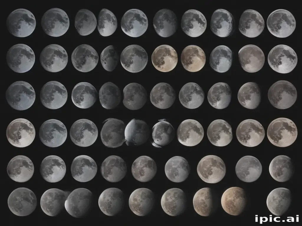 moon phases png