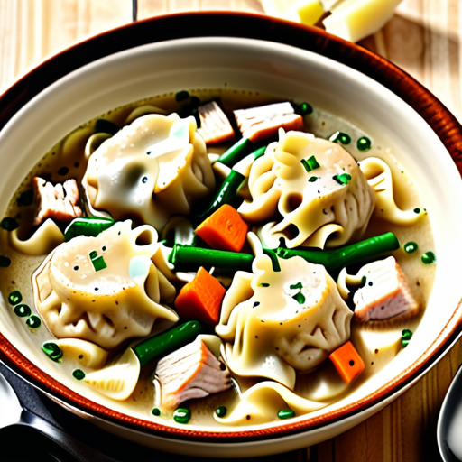 chicken and dumplings with noodles recipe