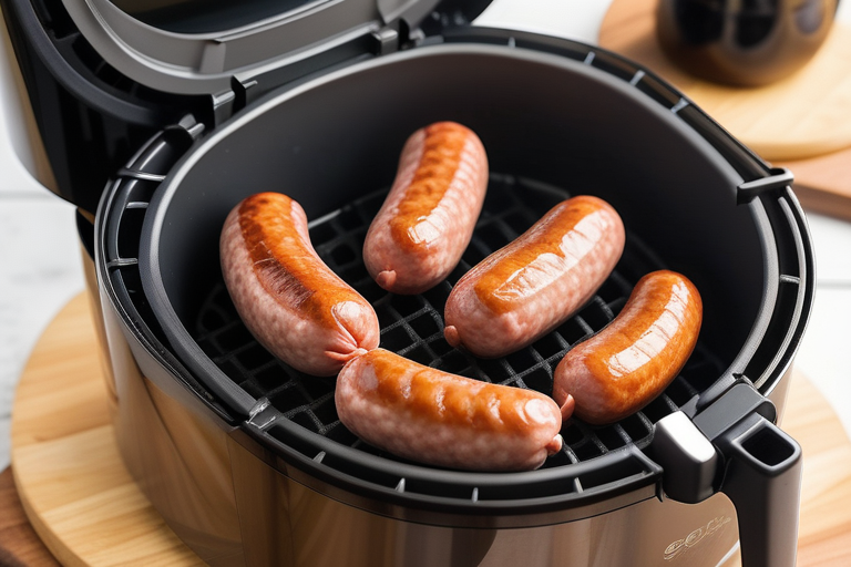 how to cook sausage in the air fryer