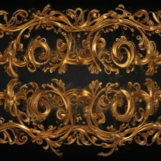 gold lines png