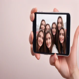 selfie background