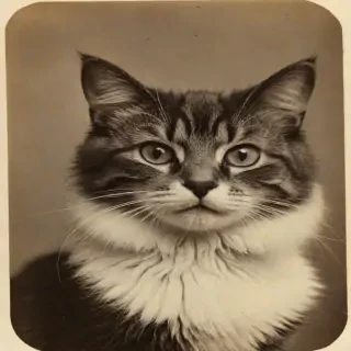 vintage pictures of cats