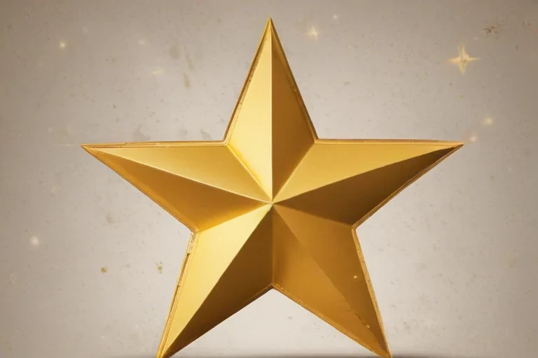 gold star background