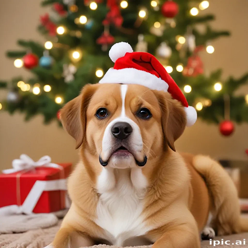 dog pictures christmas