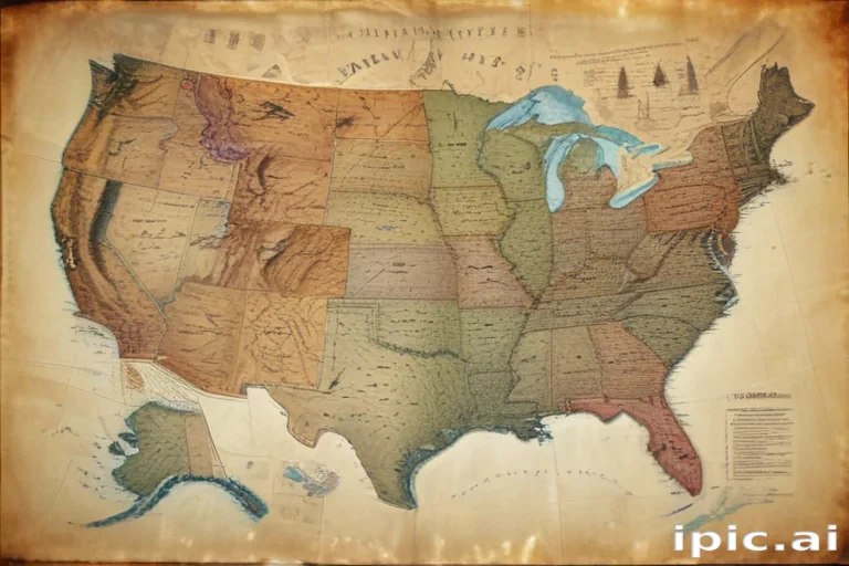 map of the united states of america