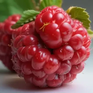 cartoon raspberry