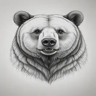 bear pictures to draw