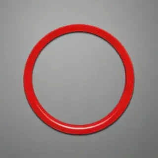 red circle