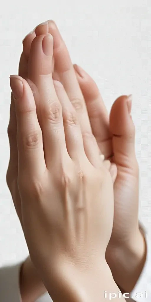 praying hands transparent background