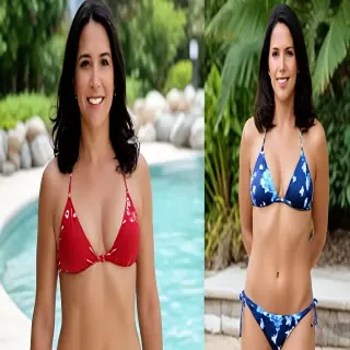 tulsi gabbard in a bikini