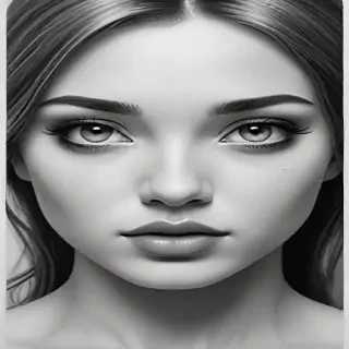 drawings black and white