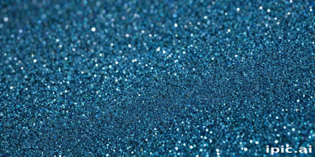 blue glitter background