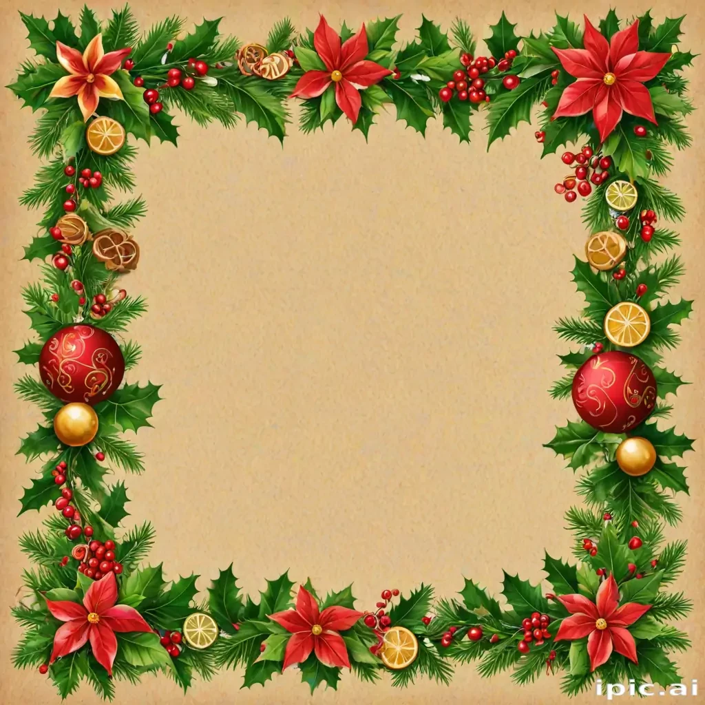 christmas border clipart
