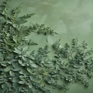 sage green aesthetic background