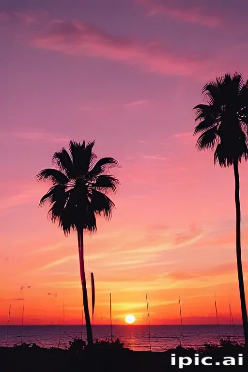 aesthetic wallpaper sunset