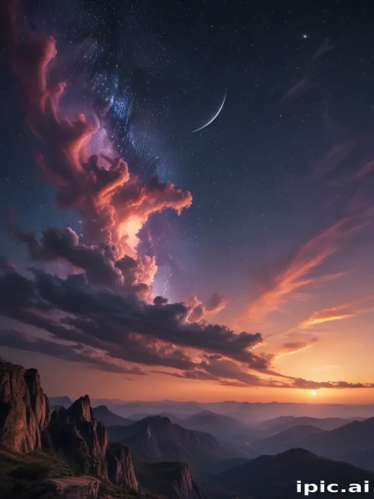 iphone night sky wallpaper