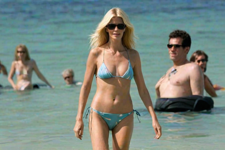 Claudia Schiffer in bikini