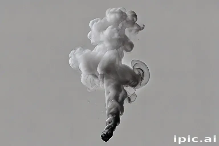 smoke no background