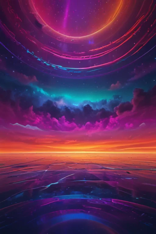 neon colorful background