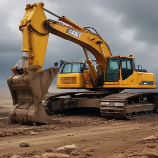excavator wallpaper