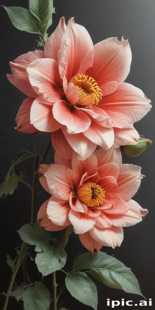 flower drawing aesthetic