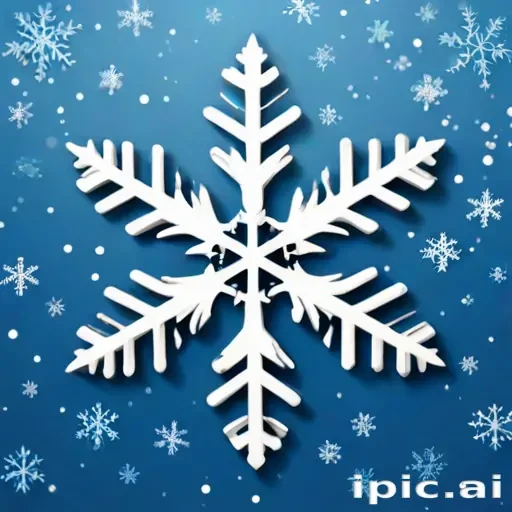 snowflakes clipart transparent background
