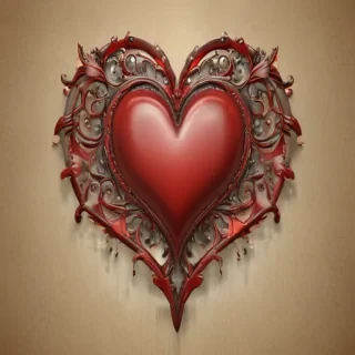 simple heart wallpaper