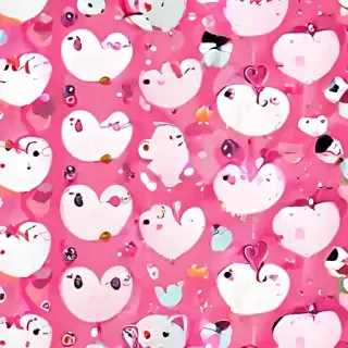 pink cute background