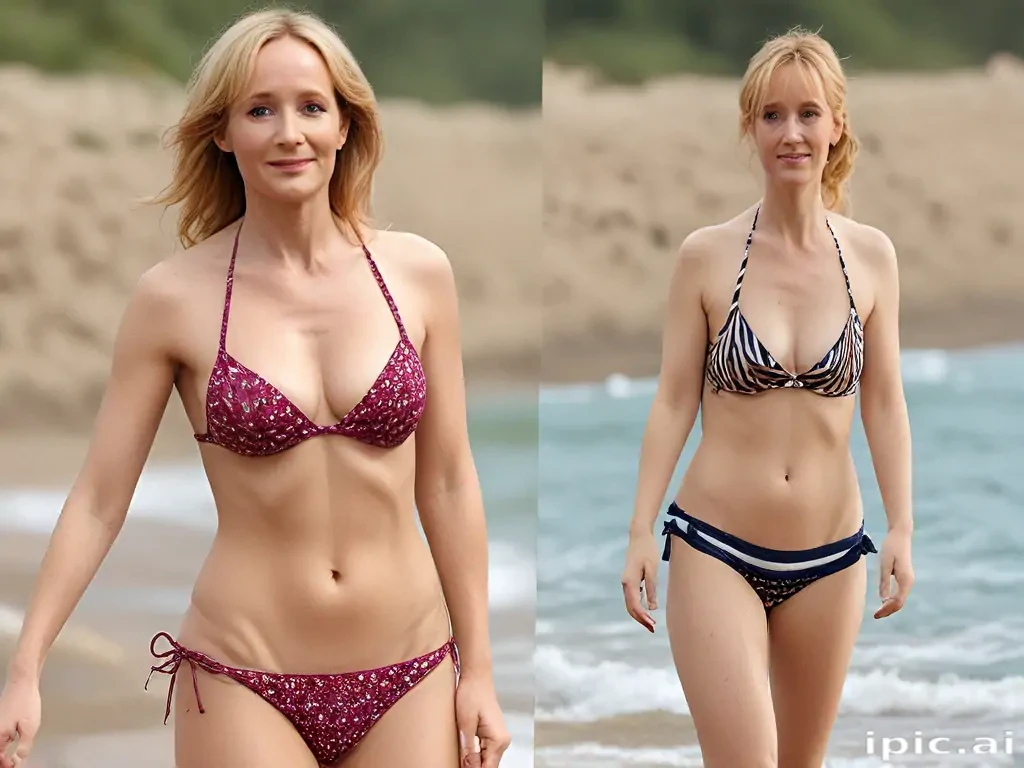 jk rowling bikini