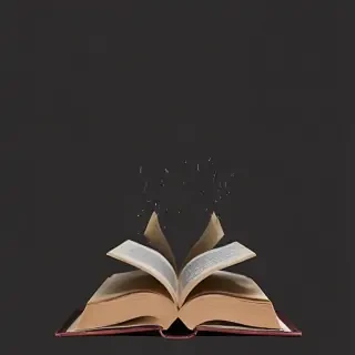 book transparent background