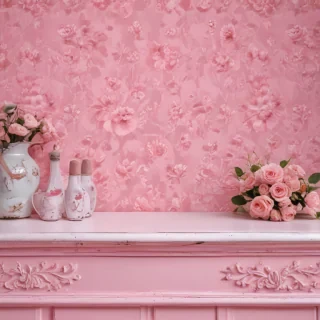 cute aesthetic pink wallpaper