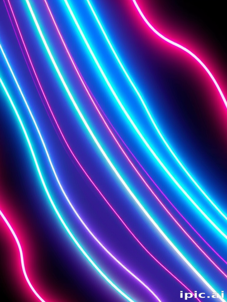 iphone neon wallpaper