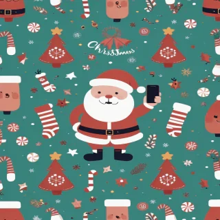 cute christmas phone wallpaper
