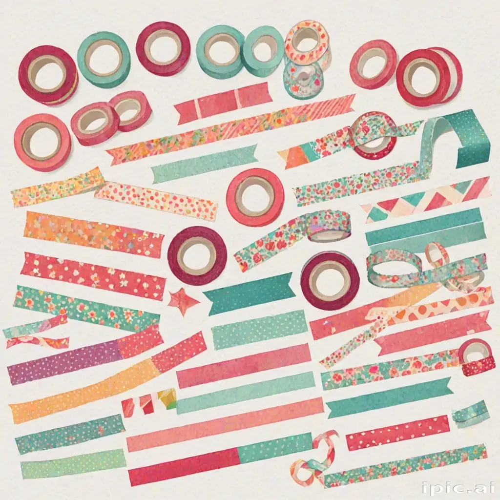 washi tape clipart