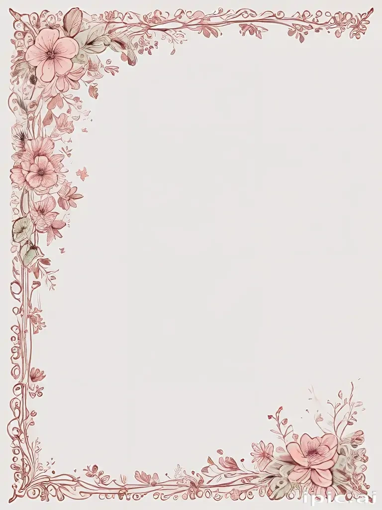 aesthetic border png