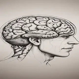 brain sketch
